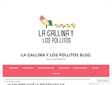 Tablet Screenshot of lagallinaylospollitos.com